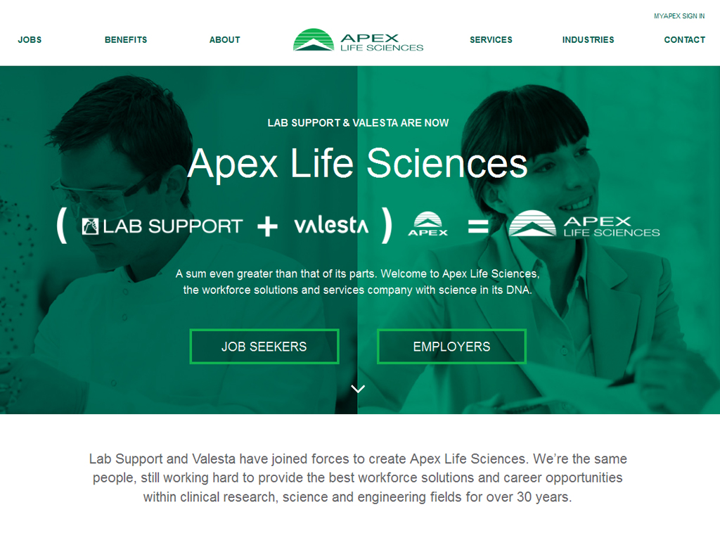 Apex Life Sciences - Home Page