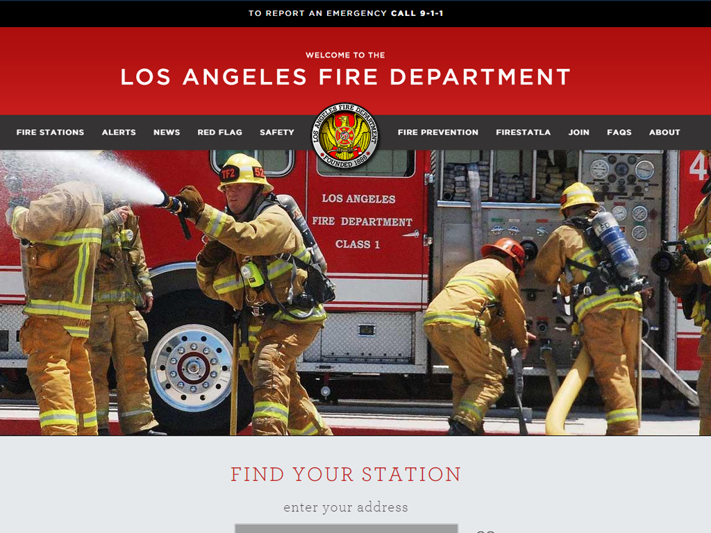 Los Angeles Fire Department - Home Page
