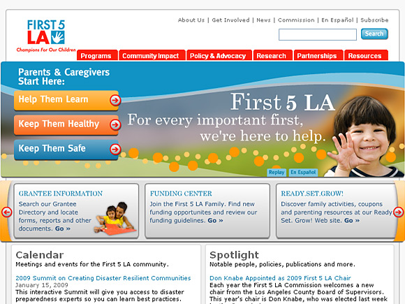 First 5 LA - Home Page